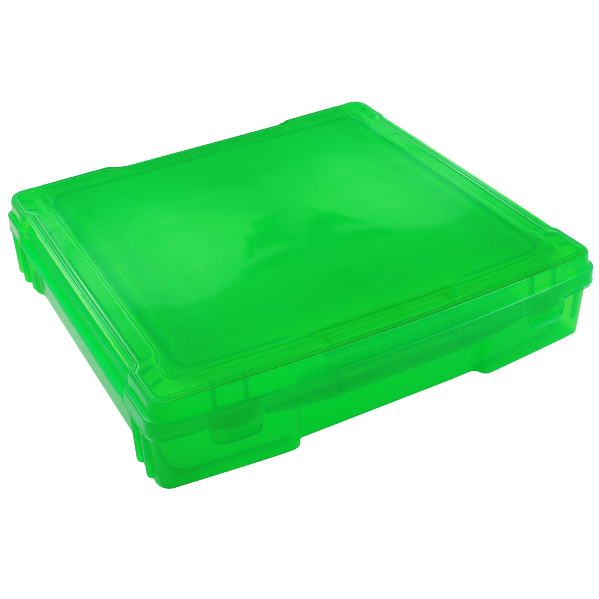 12" x 12" Green Scrapbook Paper Case by Simply Tidy®